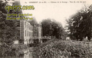 Coubert (Seine-et-Marne) - Château de la Grange – Vue du côté du pont