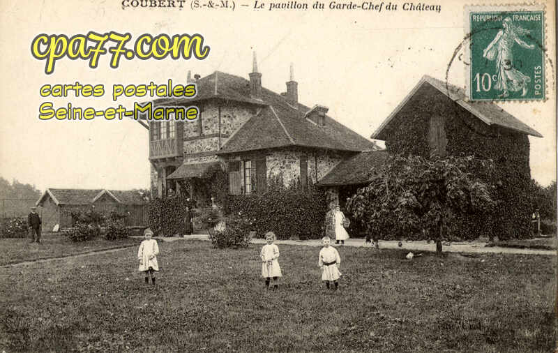 Coubert (Seine-et-Marne) - Le pavillon du Garde-Chef du Château