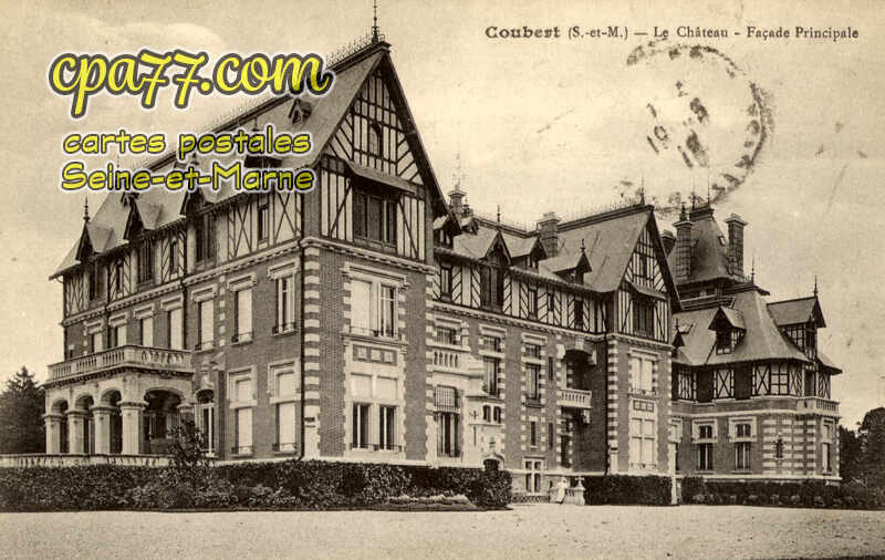 Coubert (Seine-et-Marne) - Le Château – Façade principale