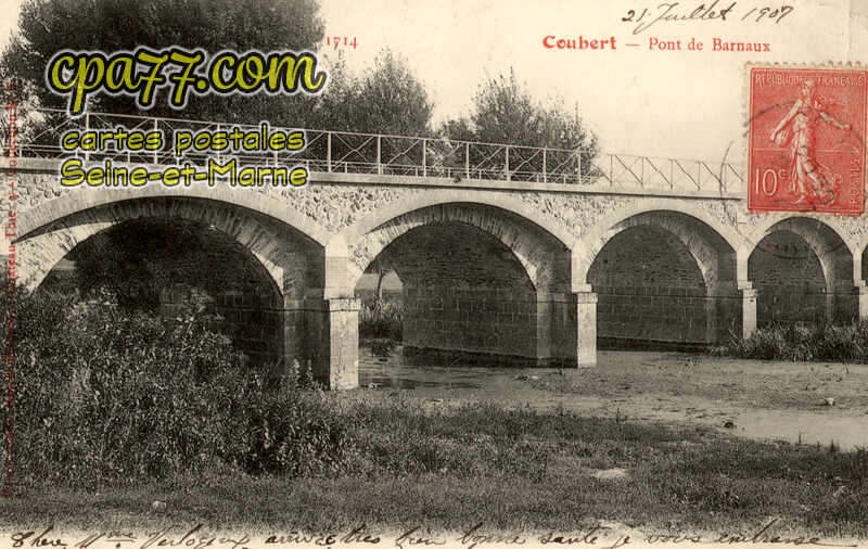 Coubert (Seine-et-Marne) - Pont de Barnaux