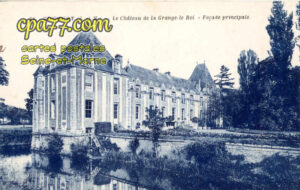 Coubert (Seine-et-Marne) - Le Château de la Grange-le-Roi – Façade principale