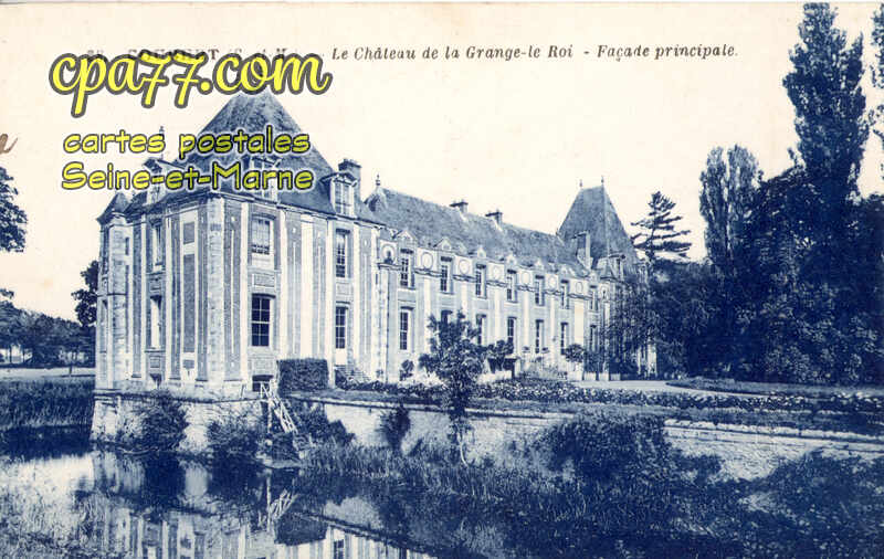 Coubert (Seine-et-Marne) - Le Château de la Grange-le-Roi – Façade principale