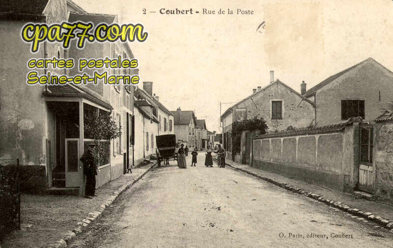 Coubert (Seine-et-Marne) - Rue de la Poste