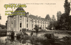 Coubert (Seine-et-Marne) - Le Château de la Grange-le-Roi – Façade principale