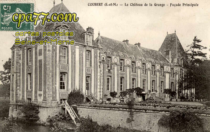 Coubert (Seine-et-Marne) - Le Château de la Grange – Façade Principale