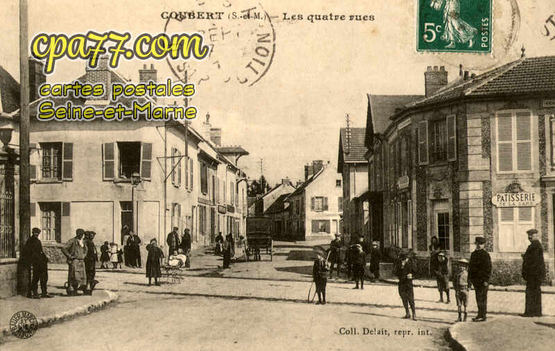 Coubert (Seine-et-Marne) - Les quatre rues