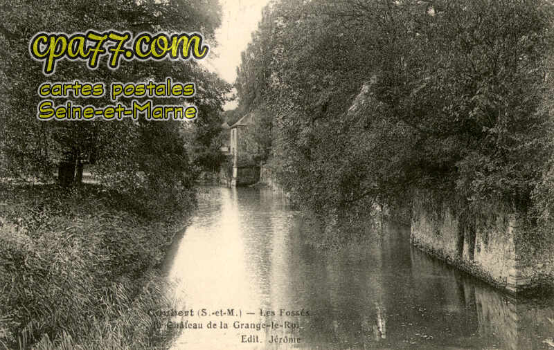 Coubert (Seine-et-Marne) - Les Fossés -Château de la Grange-le-Roi