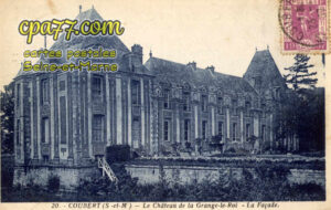 Coubert (Seine-et-Marne) - Le Château de la Grange-le-Roi – la Façade