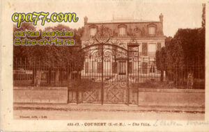 Coubert (Seine-et-Marne) - Paysage d&rsquo;Automne – Une villa