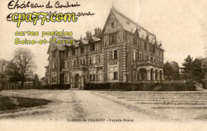 Coubert (Seine-et-Marne) - Château de Coubert – Façade Ouest