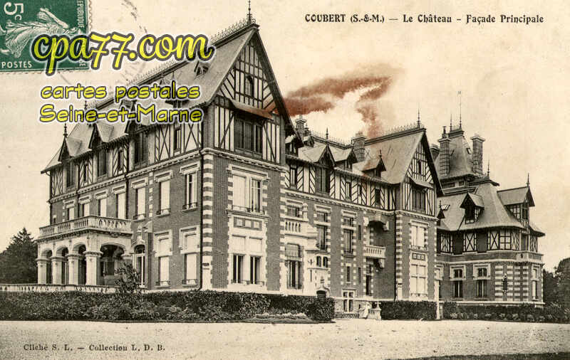 Coubert (Seine-et-Marne) - Le Château – Façade principale