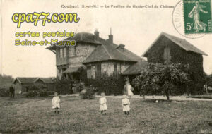 Coubert (Seine-et-Marne) - Le Pavillon du Garde-Chef du Château