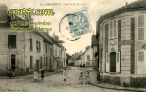 Coubert (Seine-et-Marne) - Rue de la Poste