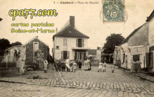 Coubert (Seine-et-Marne) - Place du Marché