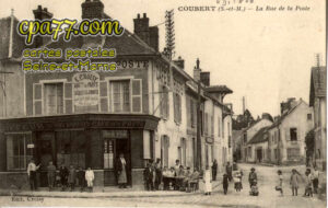 Coubert (Seine-et-Marne) - La Rue de la Poste
