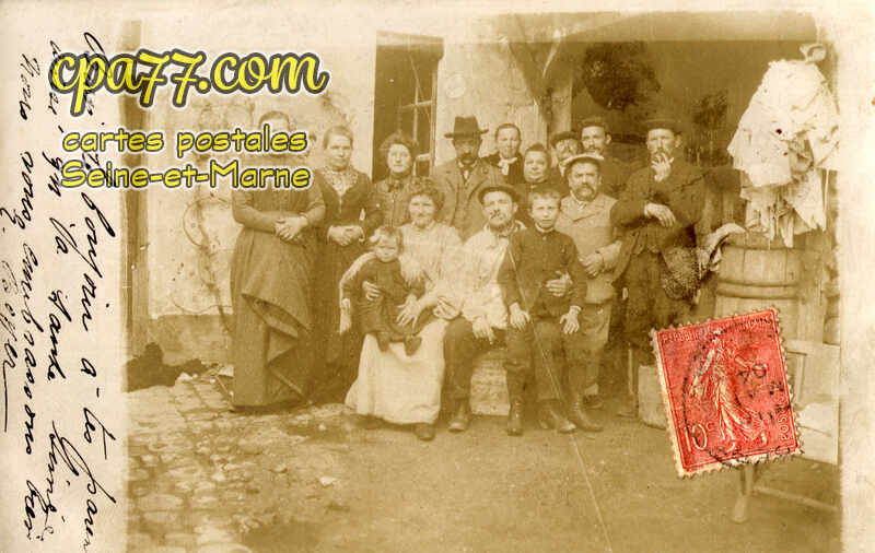 Coubert (Seine-et-Marne) - Carte photo