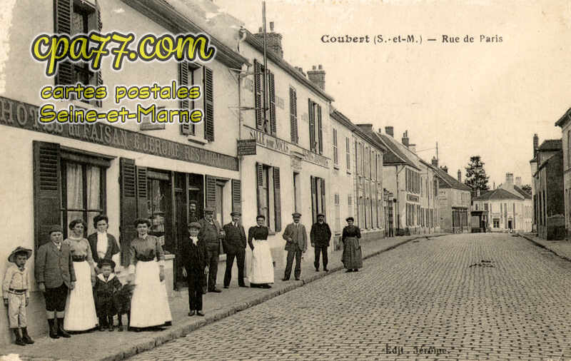 Coubert (Seine-et-Marne) - Rue de Paris