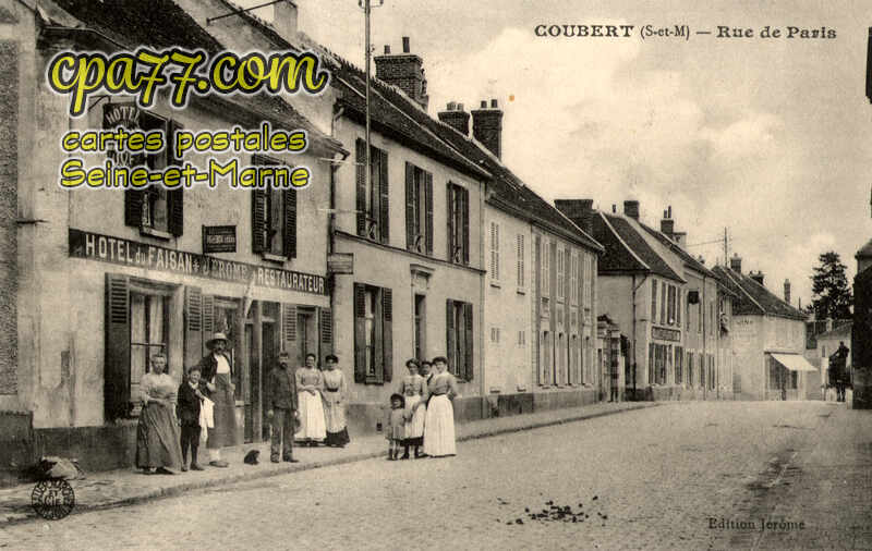 Coubert (Seine-et-Marne) - Rue de Paris