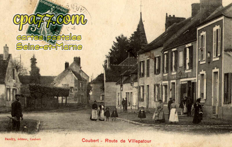 Coubert (Seine-et-Marne) - Route de Villepatour