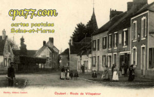 Coubert (Seine-et-Marne) - Route de Villepatour