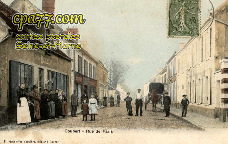 Coubert (Seine-et-Marne) - Rue de Paris