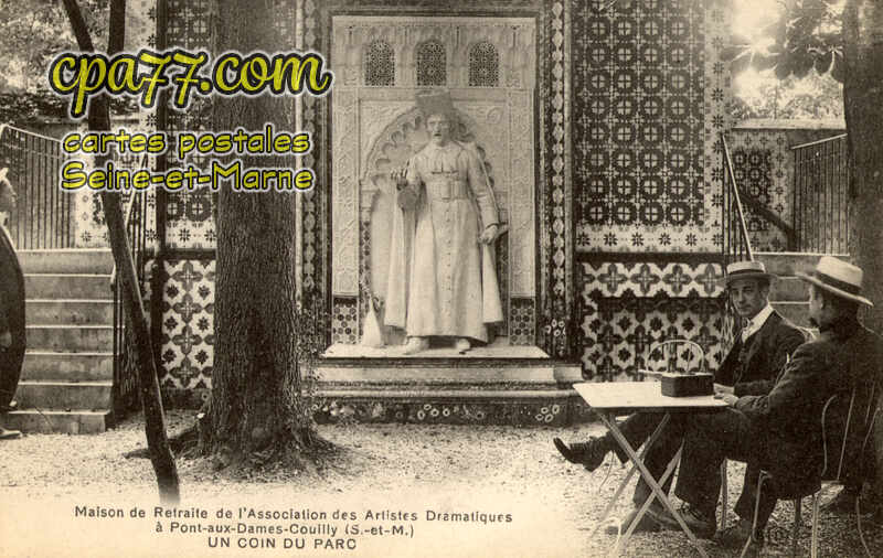 Couilly Pont Aux Dames (Seine-et-Marne) - Maison de Retraite des Artistes Dramatiques – Un coin du Parc