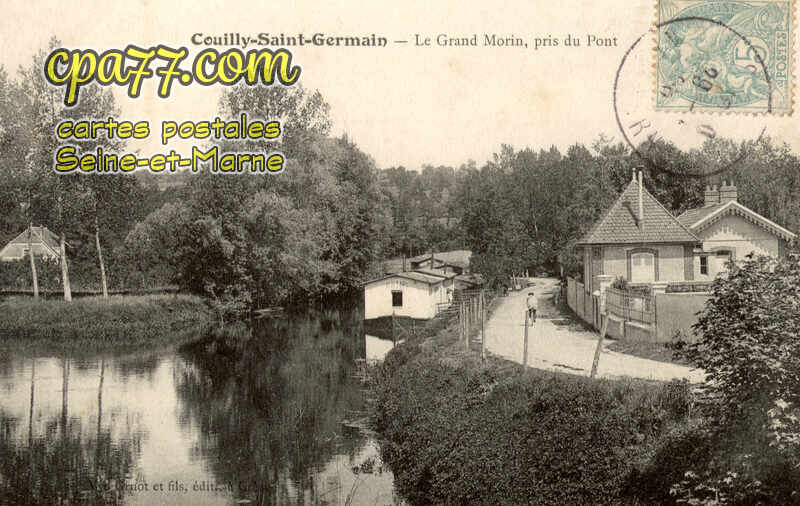 Couilly Pont Aux Dames (Seine-et-Marne) - Le Grand Morin, pris du Pont