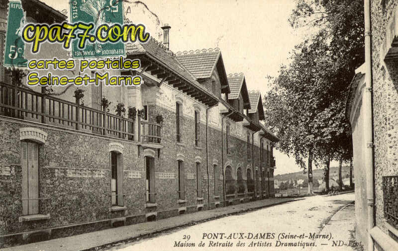 Couilly Pont Aux Dames (Seine-et-Marne) - Maison de Retraite des Artistes Dramatiques