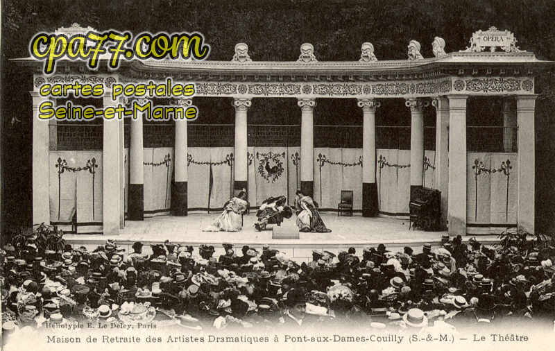 Couilly Pont Aux Dames (Seine-et-Marne) - Maison de Retraite des Artistes Dramatiques – Le Théâtre