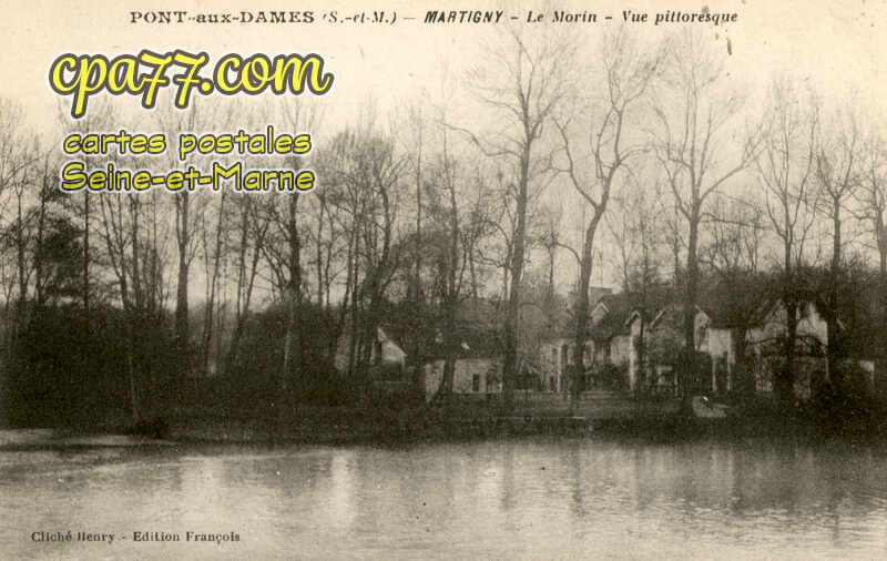 Couilly Pont Aux Dames (Seine-et-Marne) - Martigny – Le Morin – Vue pittoresque