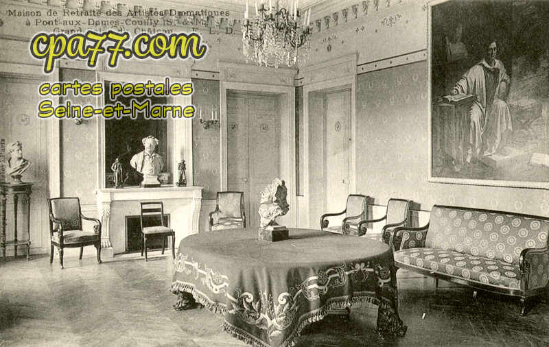 Couilly Pont Aux Dames (Seine-et-Marne) - Maison de Retraite des Artistes Dramatiques – Grand Salon du Château