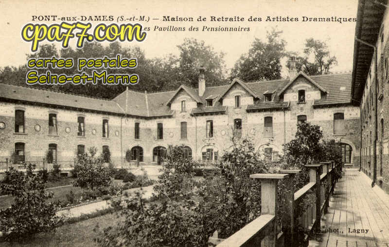 Couilly Pont Aux Dames (Seine-et-Marne) - Maison de Retraite des Artistes Dramatiques – Les Pavillons des Pensionnaires