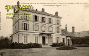 Couilly Pont Aux Dames (Seine-et-Marne) - Maison de Retraite des Artistes Dramatiques – Administration. Façade