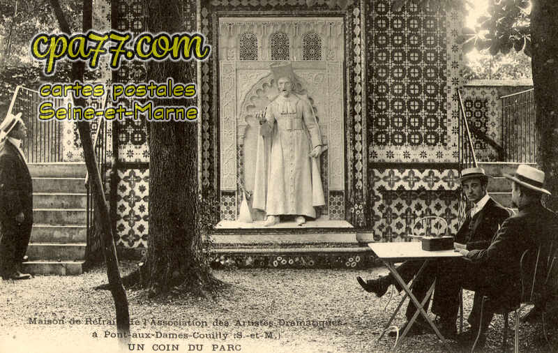 Couilly Pont Aux Dames (Seine-et-Marne) - Maison de Retraite des Artistes Dramatiques – Un coin du Parc