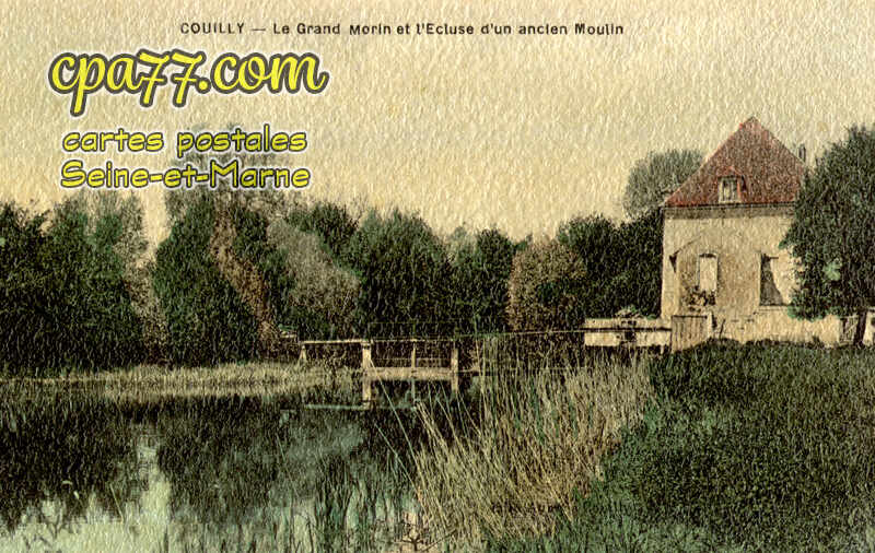 Couilly Pont Aux Dames (Seine-et-Marne) - Le Grand Morin et l&rsquo;Ecluse d&rsquo;un ancien Moulin