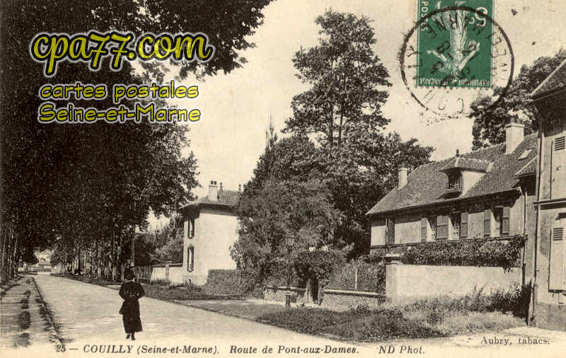 Couilly Pont Aux Dames (Seine-et-Marne) - Route de Pont-aux-Dames