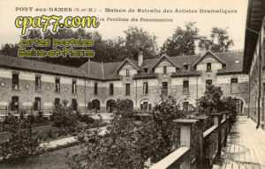 Couilly Pont Aux Dames (Seine-et-Marne) - Maison de Retraite des Artistes Dramatiques – Les Pavillons des Pensionnaires