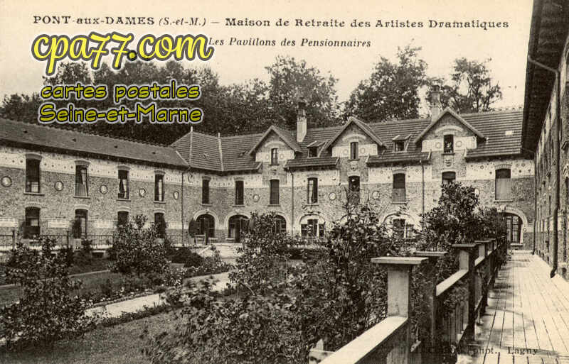 Couilly Pont Aux Dames (Seine-et-Marne) - Maison de Retraite des Artistes Dramatiques – Les Pavillons des Pensionnaires