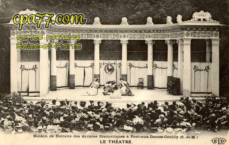 Couilly Pont Aux Dames (Seine-et-Marne) - Maison de Retraite des Artistes Dramatiques – Le Théâtre