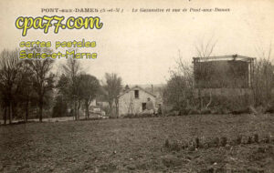 Couilly Pont Aux Dames (Seine-et-Marne) - Le Gazomètre et vue de Pont-aux-Dames