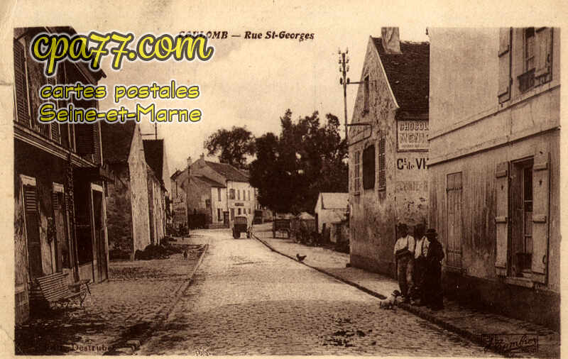 Coulombs En Valois (Seine-et-Marne) - Rue St-Georges