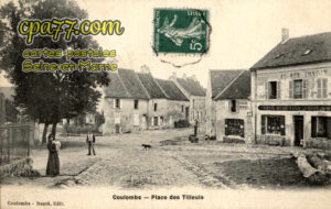 Coulombs En Valois (Seine-et-Marne) - Place des Tilleuls