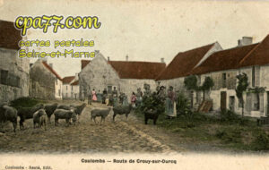 Coulombs En Valois (Seine-et-Marne) - Route de Crouy-sur-Ourcq