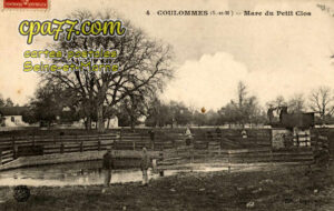 Coulommes (Seine-et-Marne) - Mare du Petit Clos