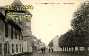 Coulommes (Seine-et-Marne) - Grande Rue