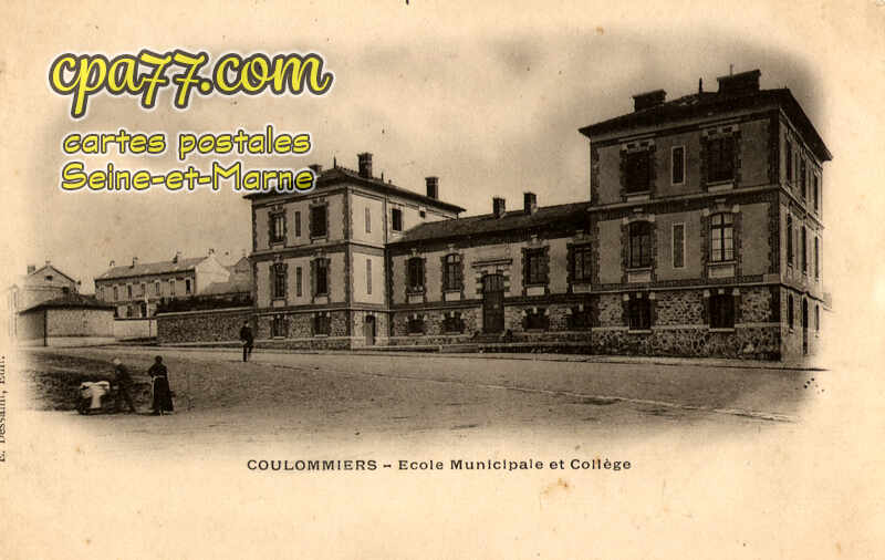 Coulommiers (Seine-et-Marne) - Ecole Municipale et Collège