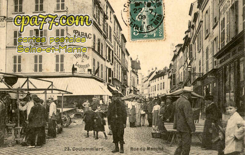Coulommiers (Seine-et-Marne) - Rue du Marché