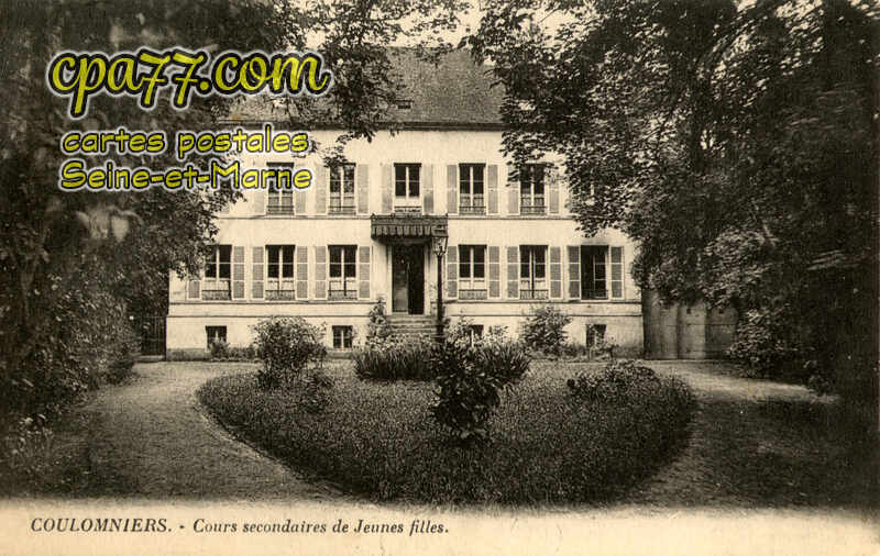 Coulommiers (Seine-et-Marne) - Cours secondaires de Jeunes filles