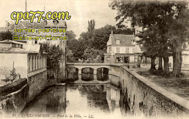 Coulommiers (Seine-et-Marne) - Pont de la Ville