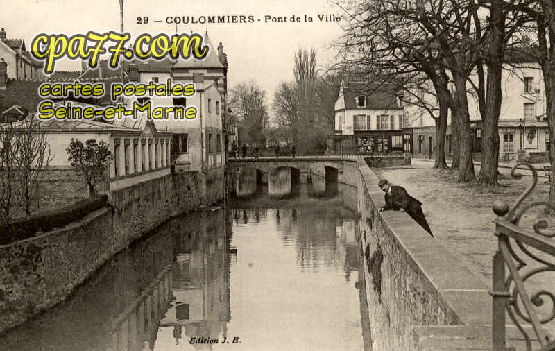 Coulommiers (Seine-et-Marne) - Pont de la Ville